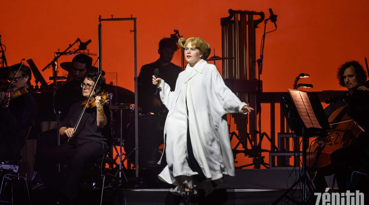 Zaho de Sagazan en concert avec les musiciens de l'ONPL